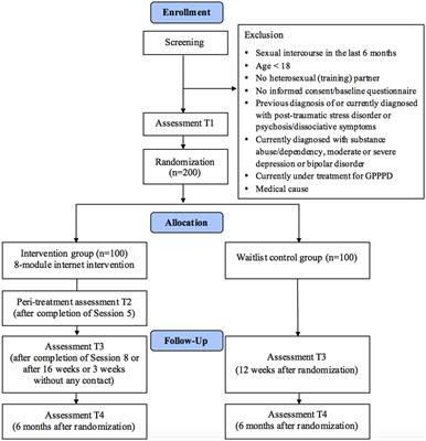 Frontiers Efficacy of Internet Based Guided Treatment for Genito